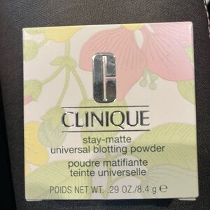 Clinique Blotting Powder with Pastel Design